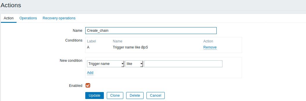 Zabbix server config 3