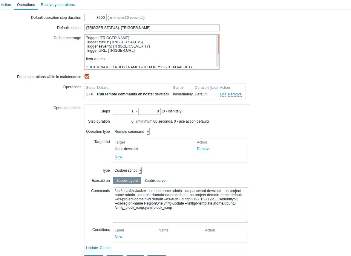 Zabbix server config 4